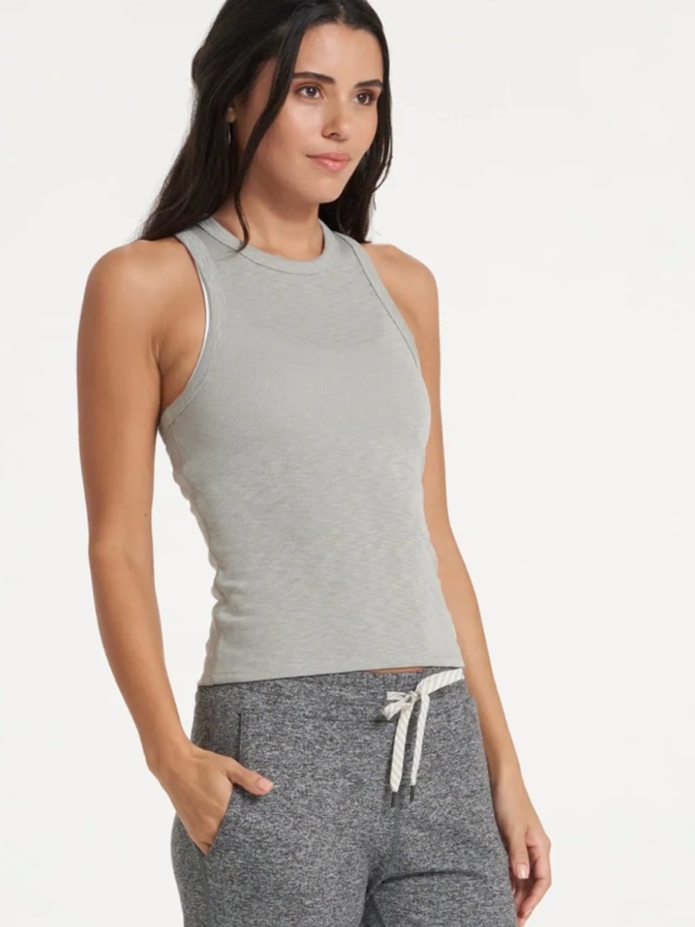 Vuori Sunrise High Neck Racer Back Tank